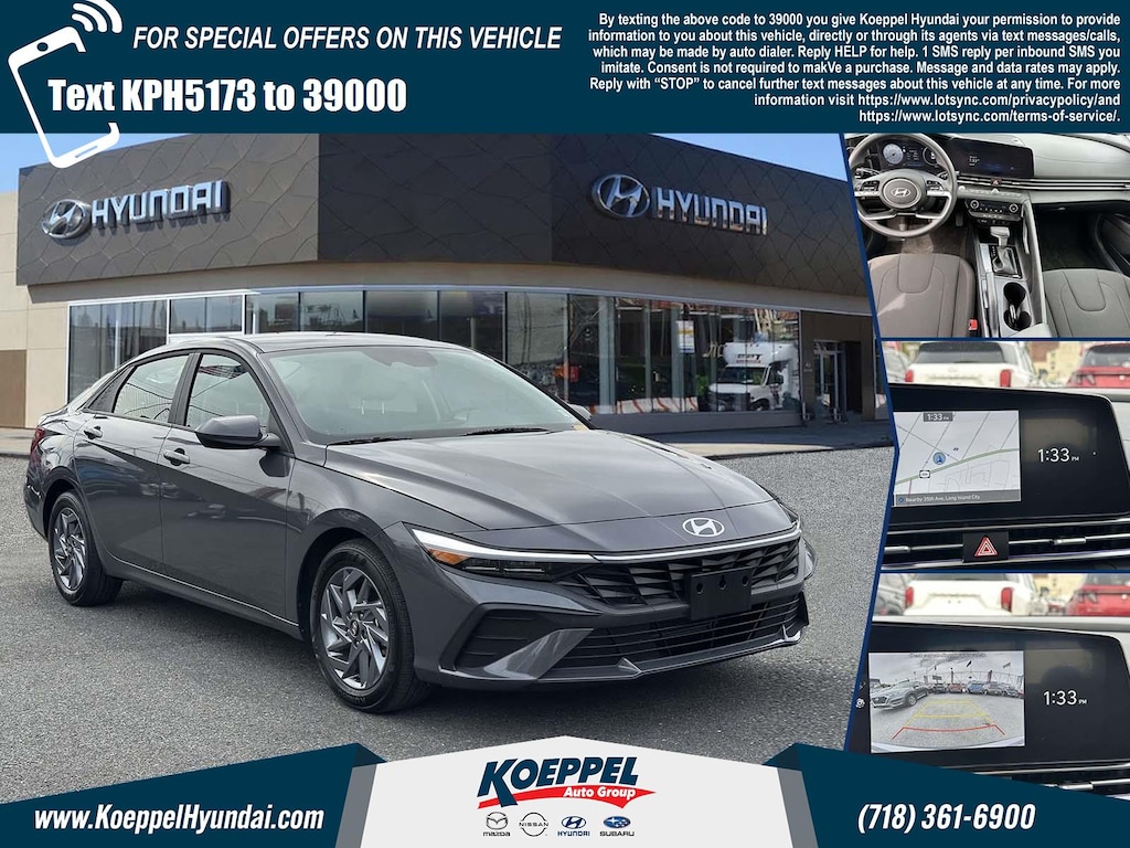 Certified 2024 Hyundai Elantra SEL Sedan