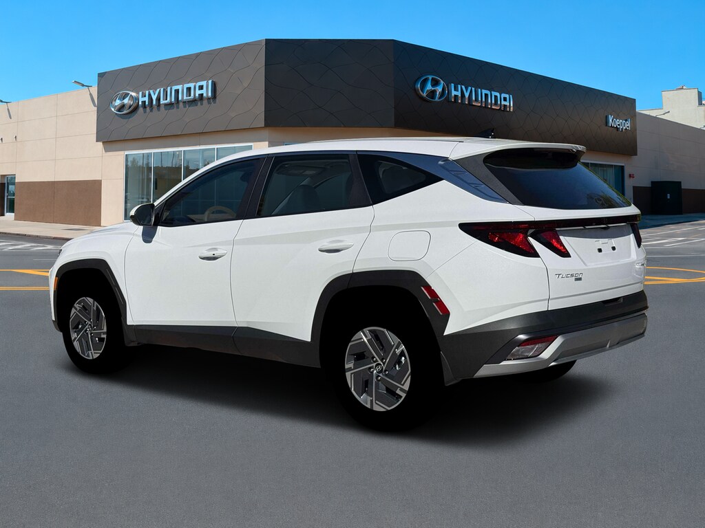New 2026 Hyundai Tucson Hybrid Blue SUV