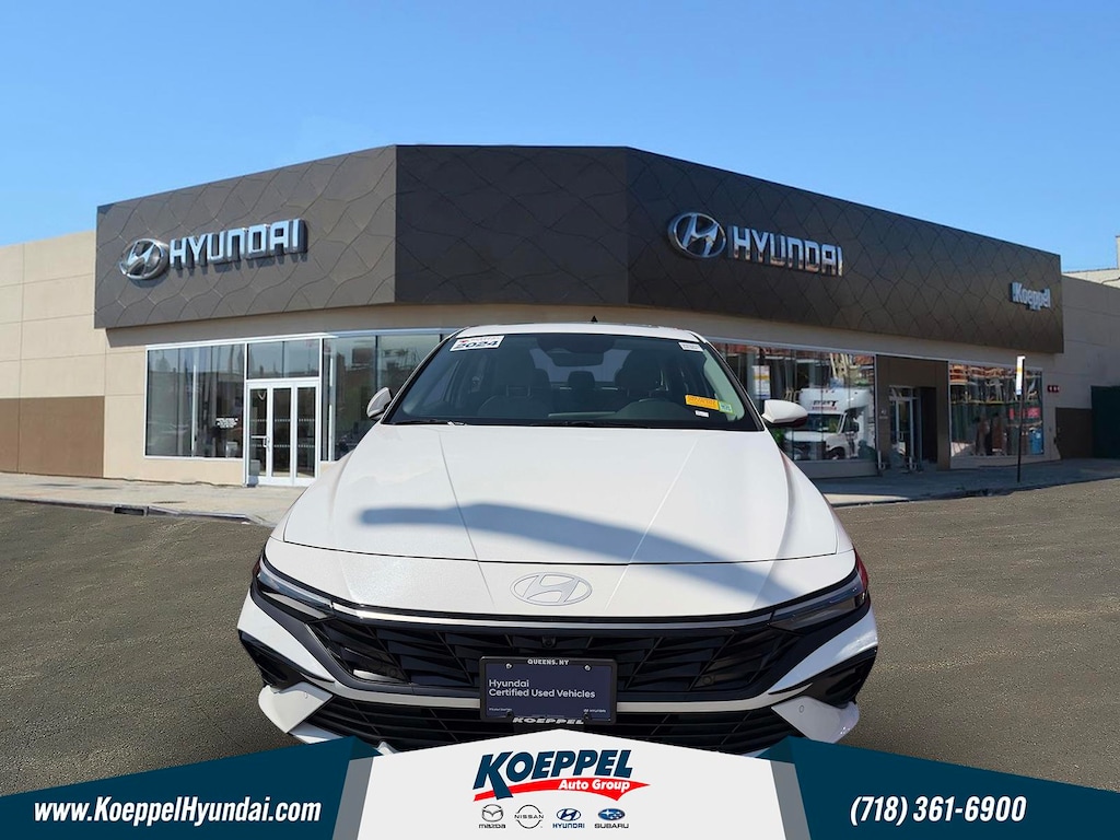Certified 2024 Hyundai Elantra Limited Sedan