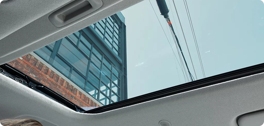 Available power sunroof