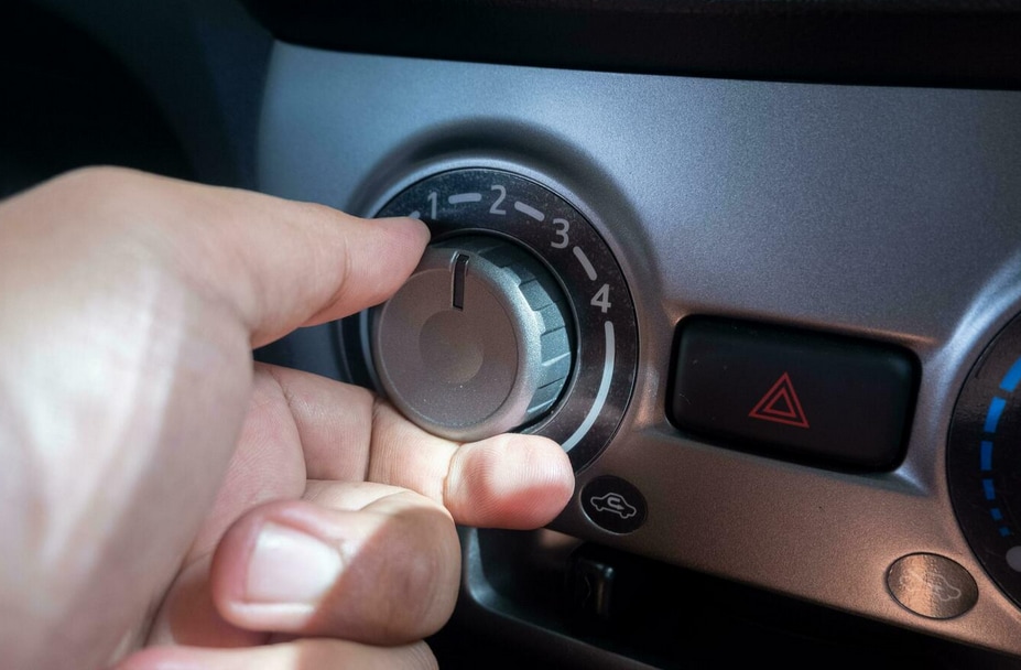 Car Heater Blowing