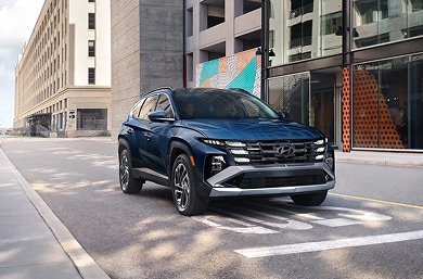 2026 Hyundai Tucson Hybrid exterior view