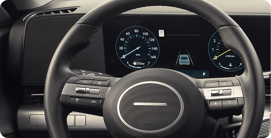 12.3-inch instrument cluster