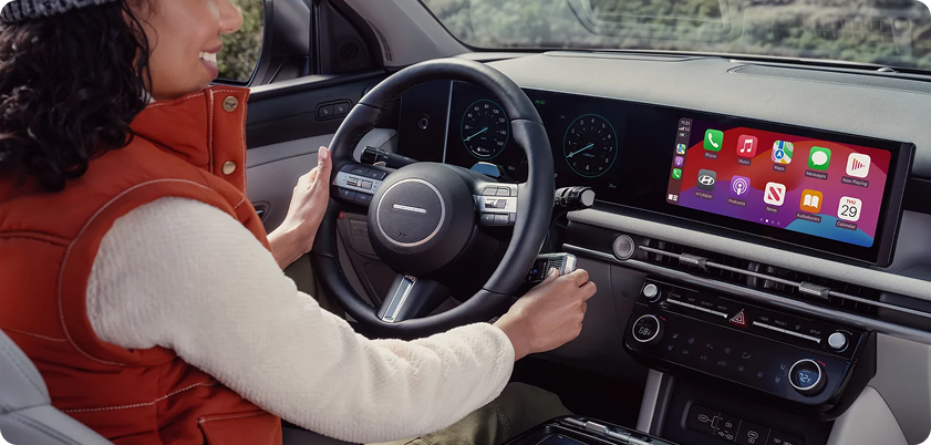 2026 Hyundai Tucson panoramic curved display