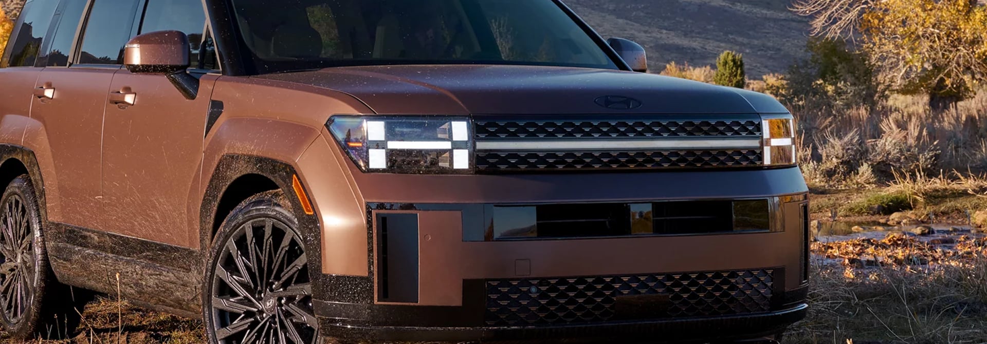 Santa Fe rear angle view