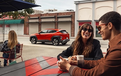 2026 Hyundai Kona on the road