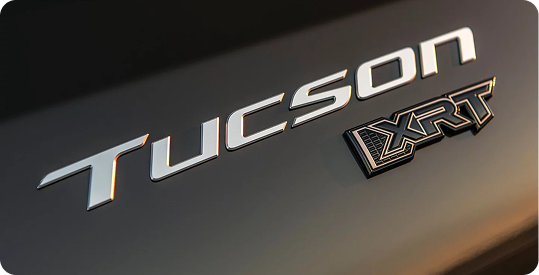 2026 Hyundai Tucson XRT badge