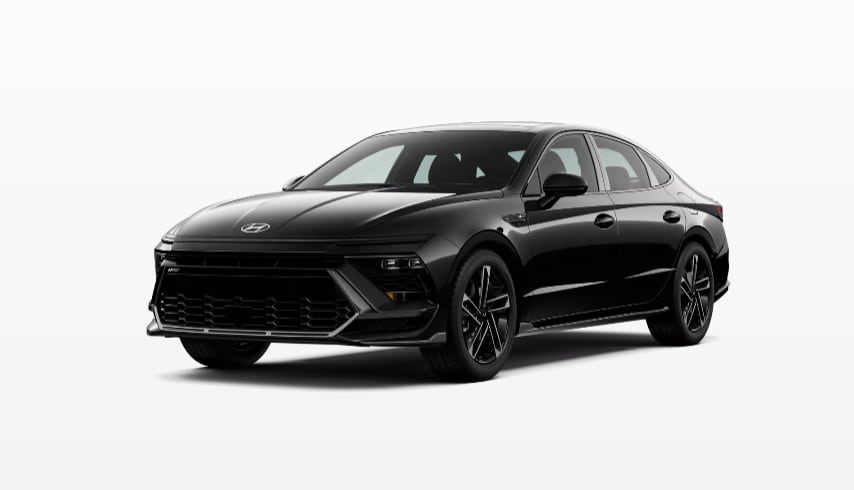 Black Hyundai Sonata