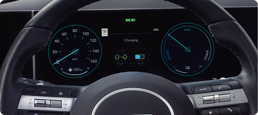 12.3-inch digital instrument cluster