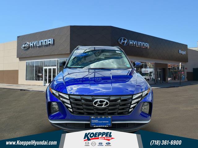 Certified 2022 Hyundai Tucson SEL with VIN 5NMJBCAE4NH042186 for sale in Long Island City, NY