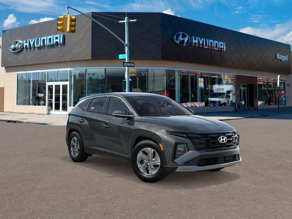 New 2026 Hyundai Tucson Hybrid Blue SUV
