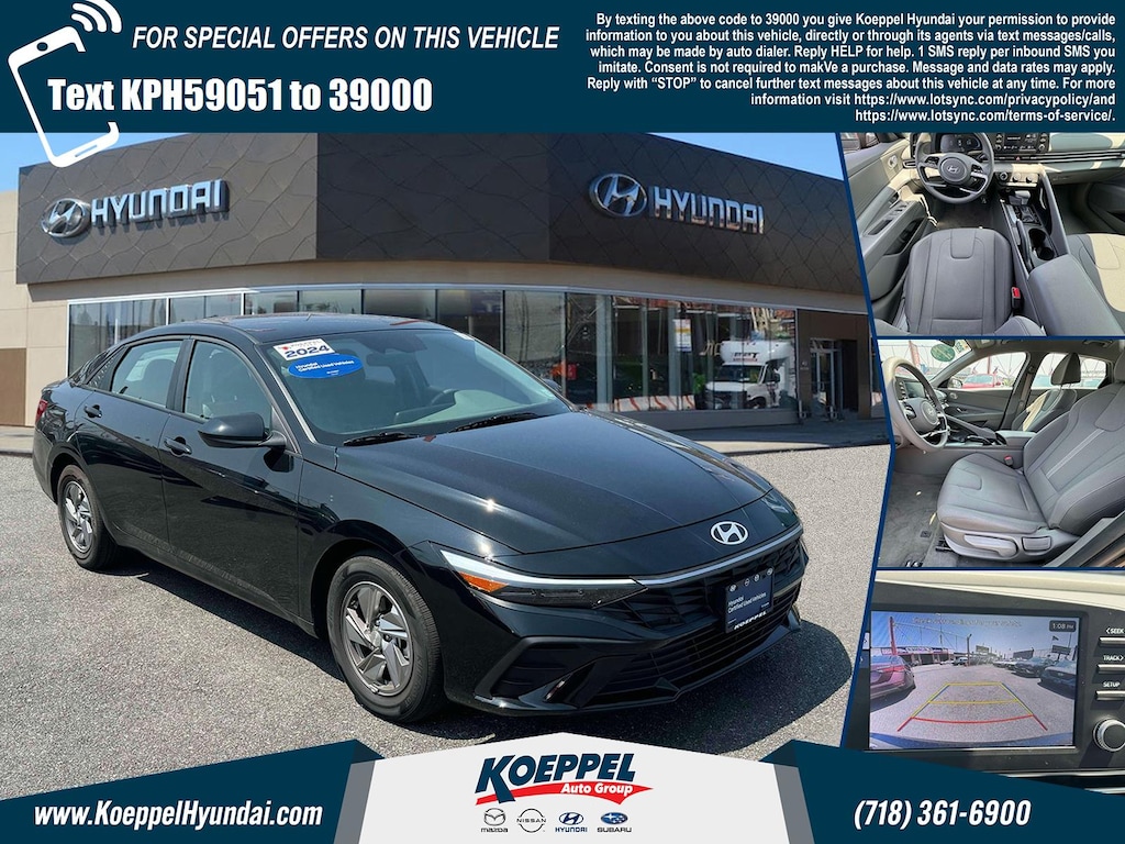 Certified 2024 Hyundai Elantra SE Sedan