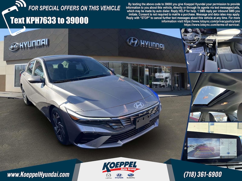 Certified 2024 Hyundai Elantra SEL Sedan