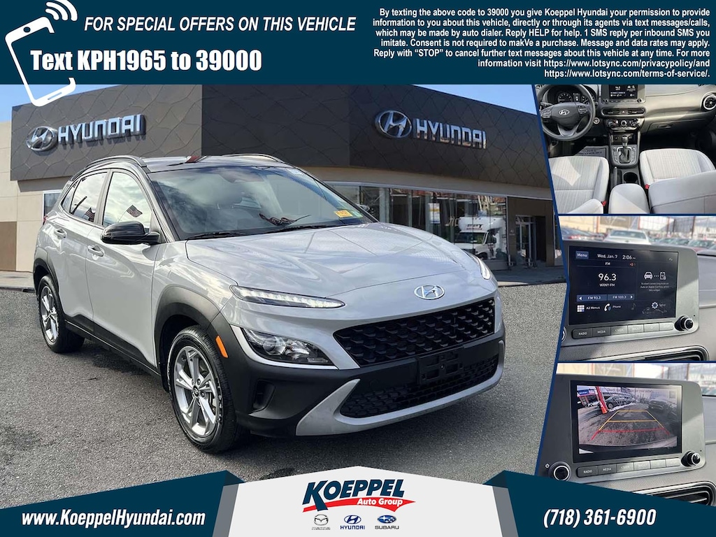 Certified 2023 Hyundai Kona SEL SUV