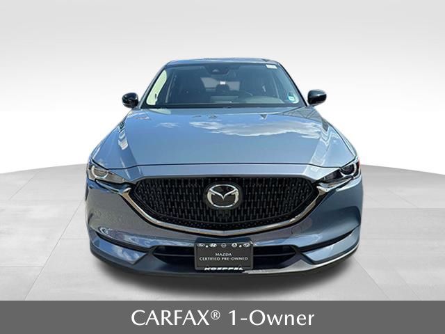 Certified 2021 Mazda CX-5 Carbon Edition with VIN JM3KFBCM3M0436338 for sale in Jackson Heights, NY