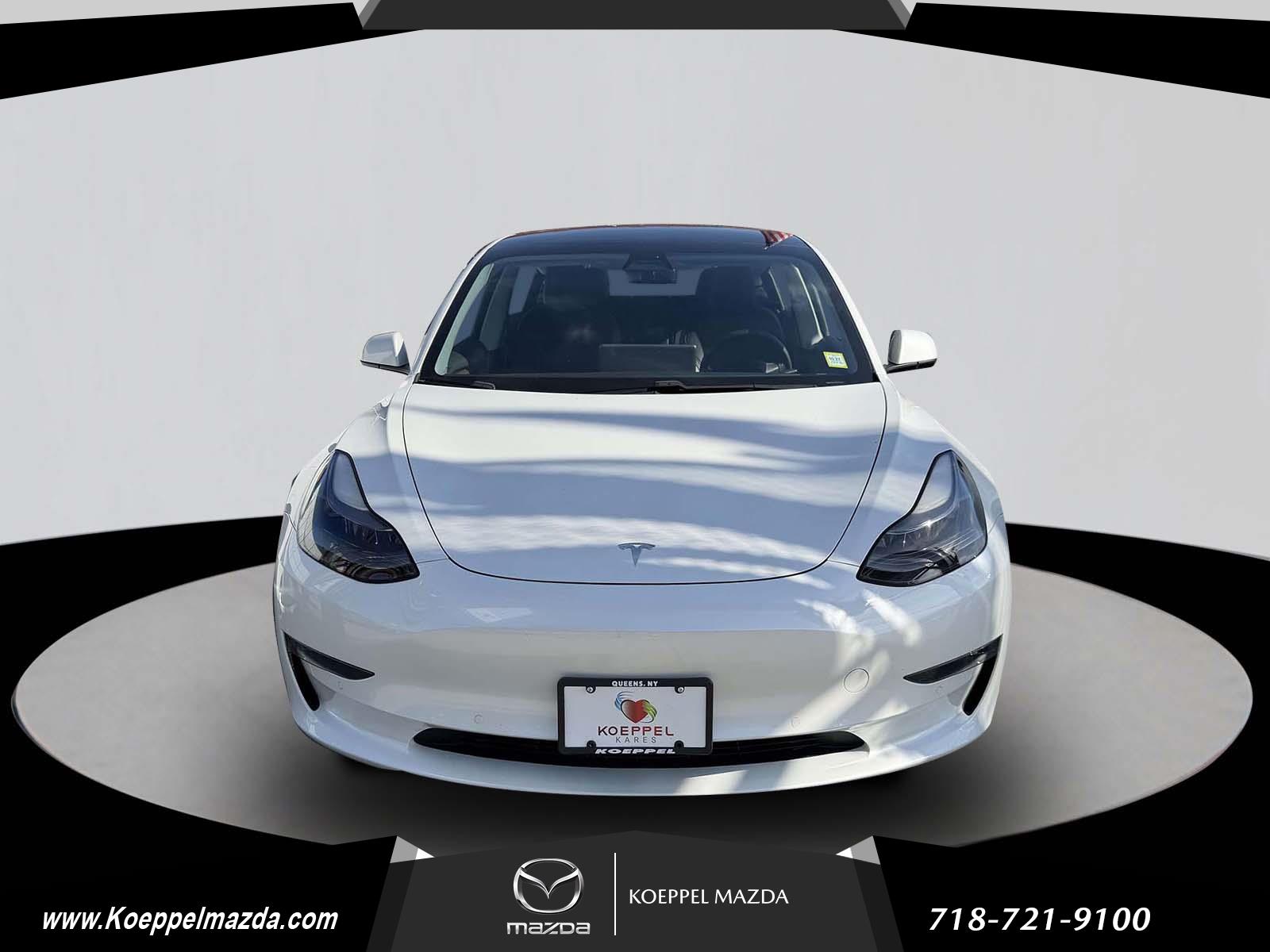 Used 2021 Tesla Model 3 Base with VIN 5YJ3E1EB3MF961939 for sale in Jackson Heights, NY