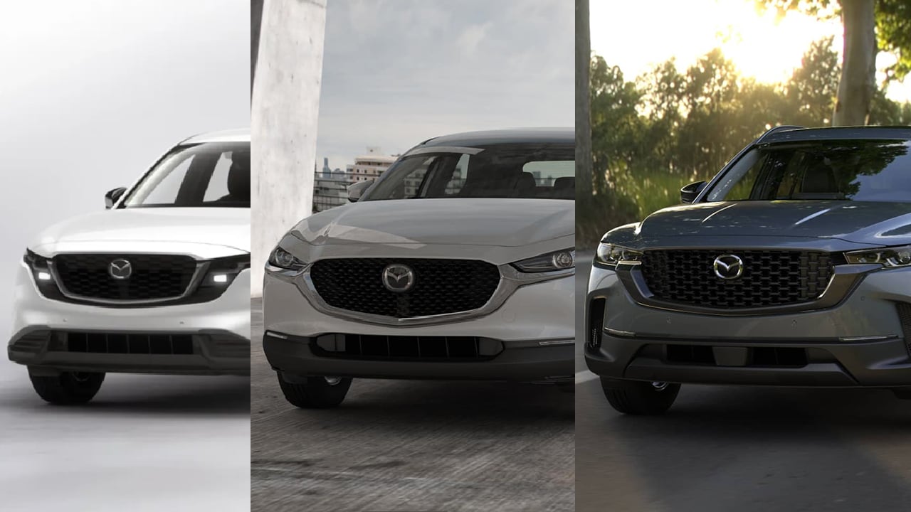Compare the Mazda CX-5 vs CX-30 vs CX-50 and find the compact Mazda SUV that fits your Queens lifestyle. Shop with Koeppel Mazda in New York.