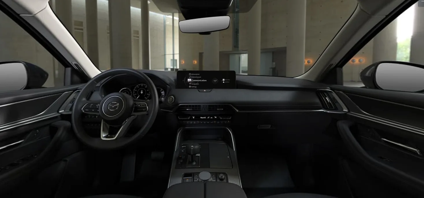 Interior of the 2026 Mazda CX-90 PHEV for sale in Queens, NY at Koeppel Mazda