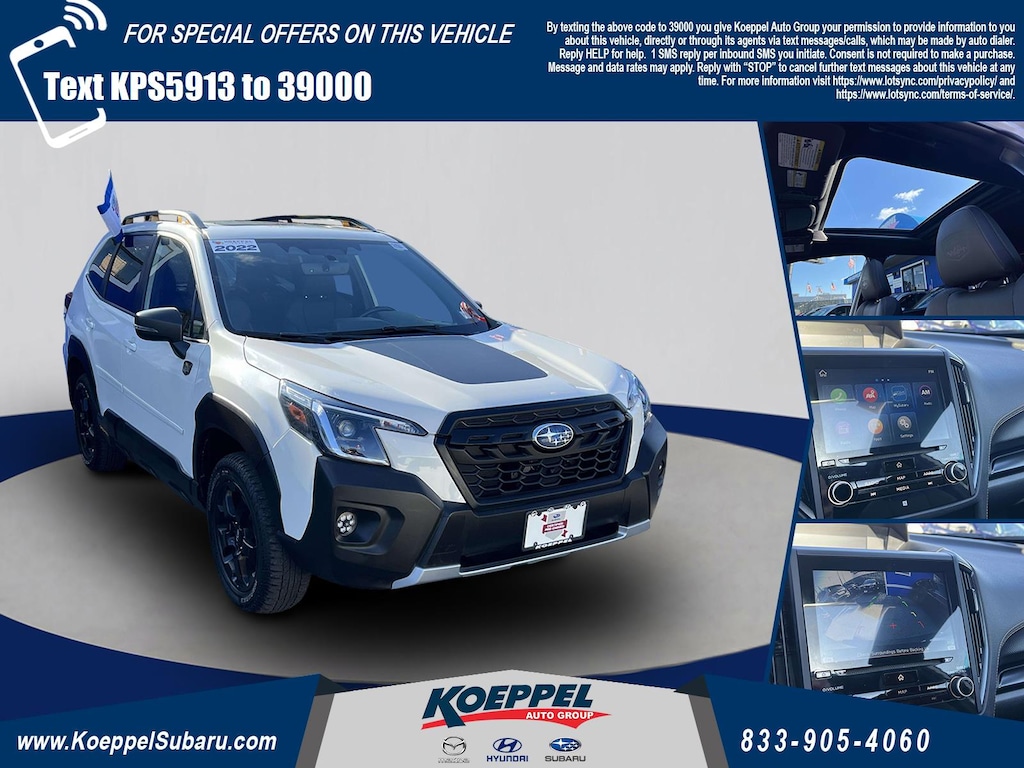 Certified 2022 Subaru Forester Wilderness SUV