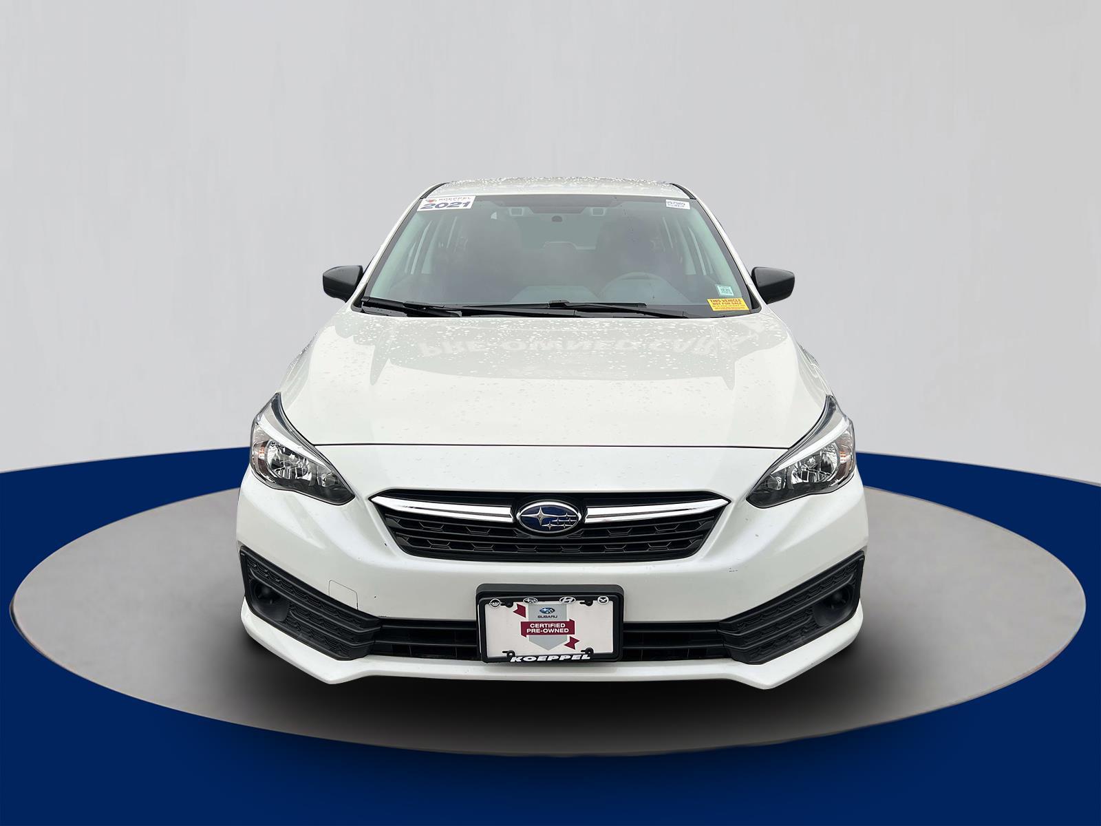 Certified 2021 Subaru Impreza Base with VIN 4S3GTAB67M3703631 for sale in Long Island City, NY