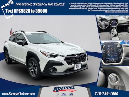 Featured Pre-owned  2024 Subaru Crosstrek Premium SUV JF2GUADC1R8239828 for sale in Long Island City, NY near Brooklyn