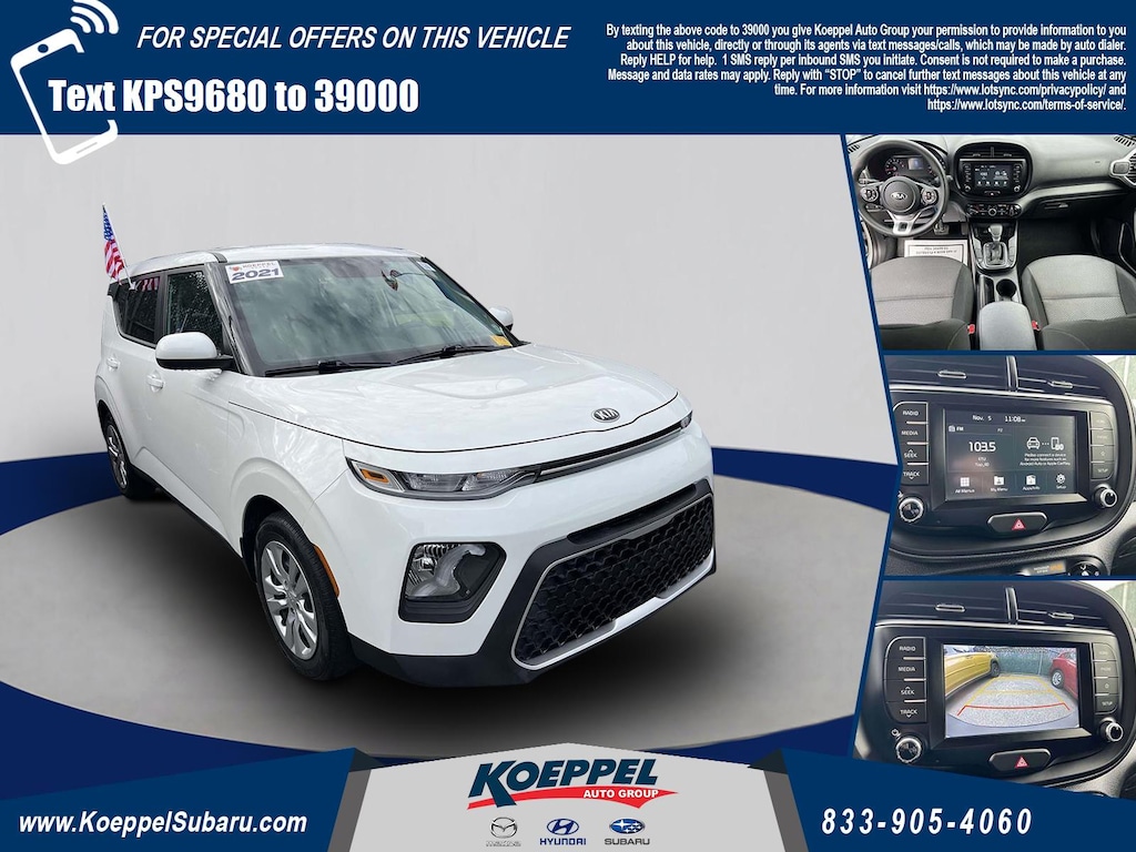 Used 2021 Kia Soul LX Hatchback