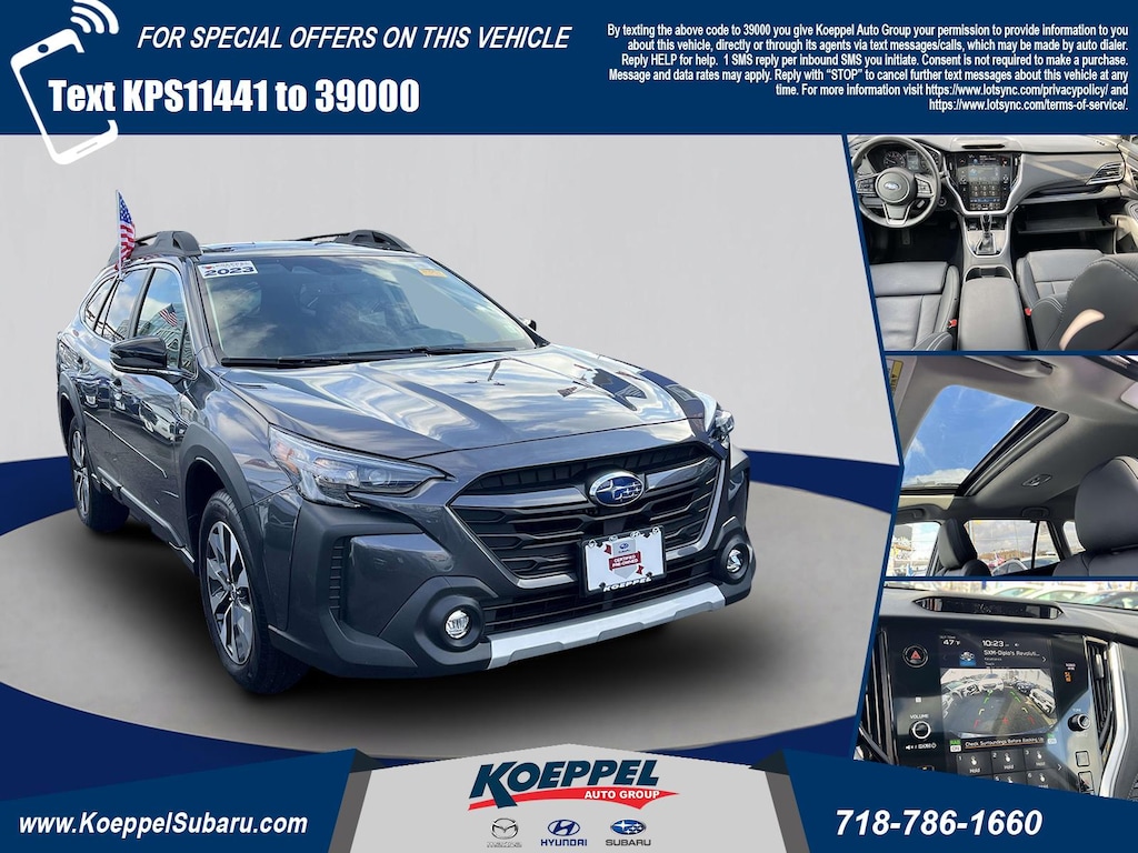 Certified 2025 Subaru Outback Limited SUV