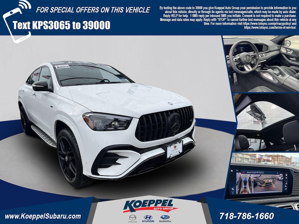 Used 2024 Mercedes-Benz AMG GLE 53 GLE 53 AMG® Coupe