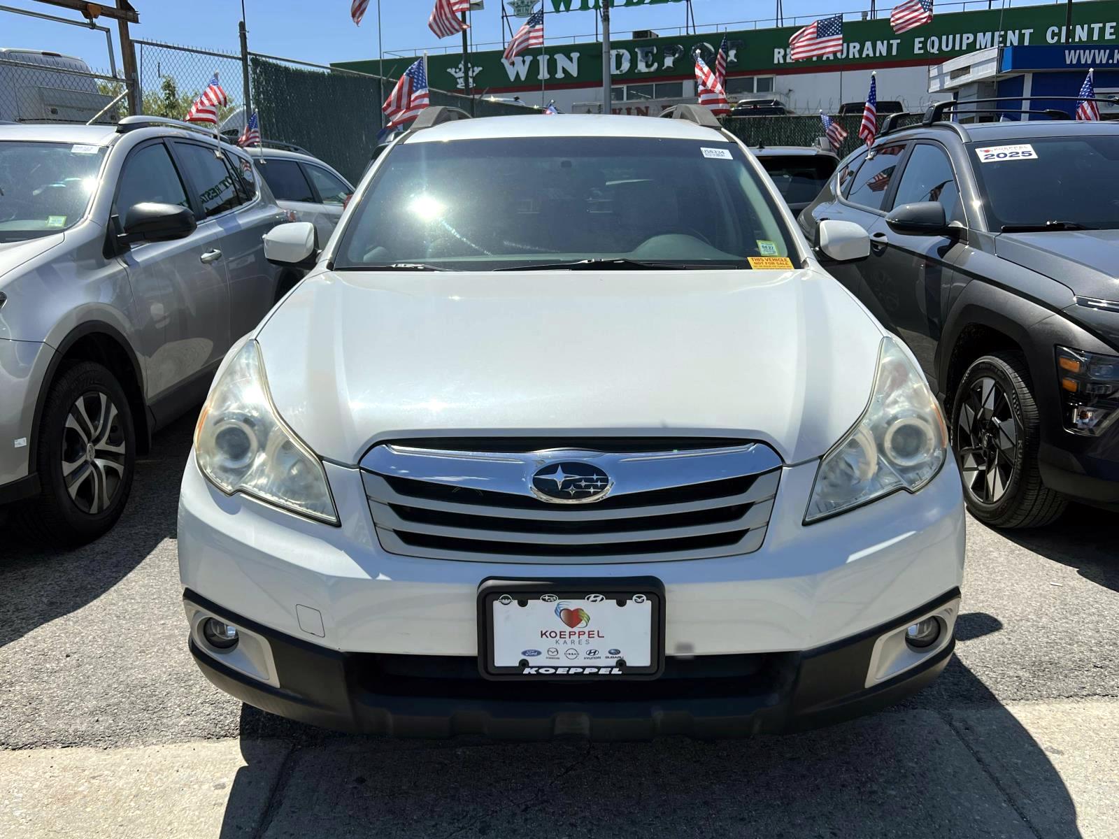 Used 2012 Subaru Outback Premium with VIN 4S4BRBCC8C3243182 for sale in Long Island City, NY