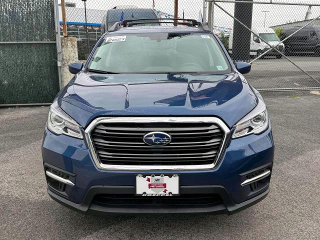 Certified 2021 Subaru Ascent Premium with VIN 4S4WMAFD1M3445734 for sale in Long Island City, NY