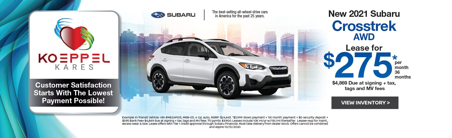 New Subaru & Used Car Dealer in Queens, NYC Koeppel Subaru