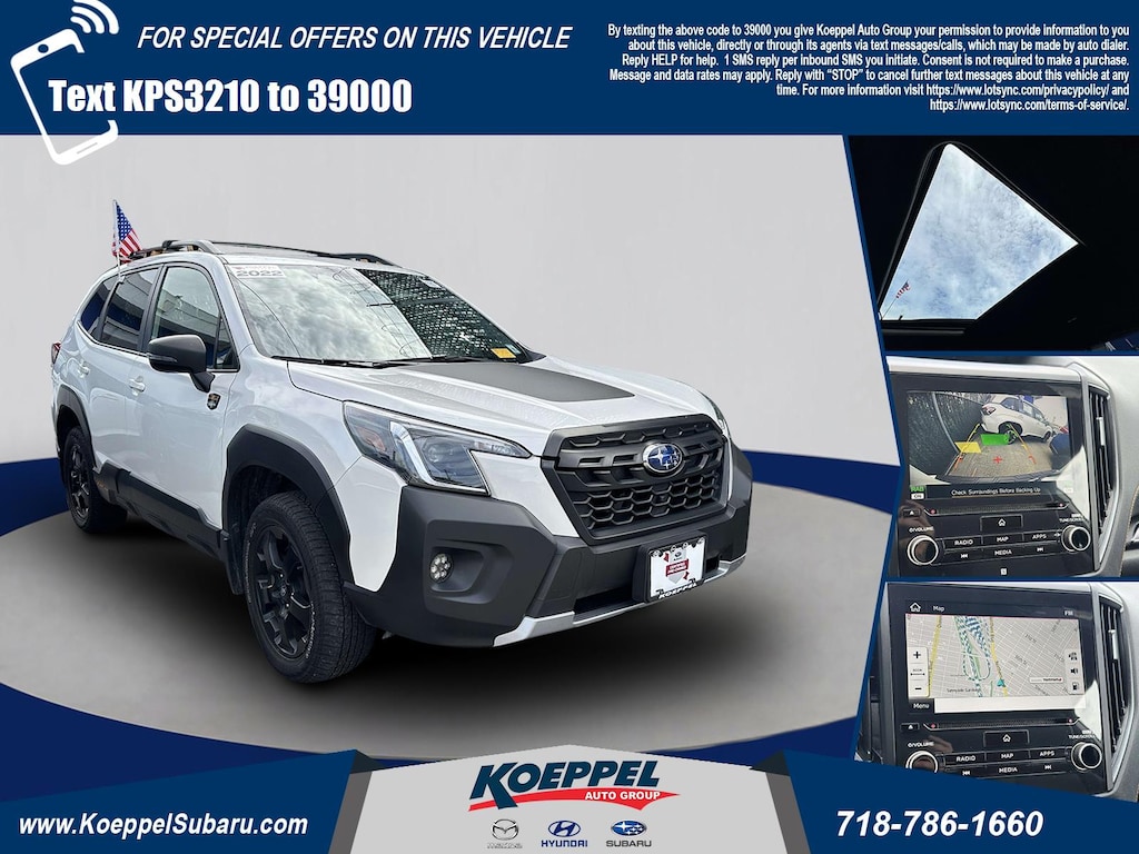 Certified 2022 Subaru Forester Wilderness SUV