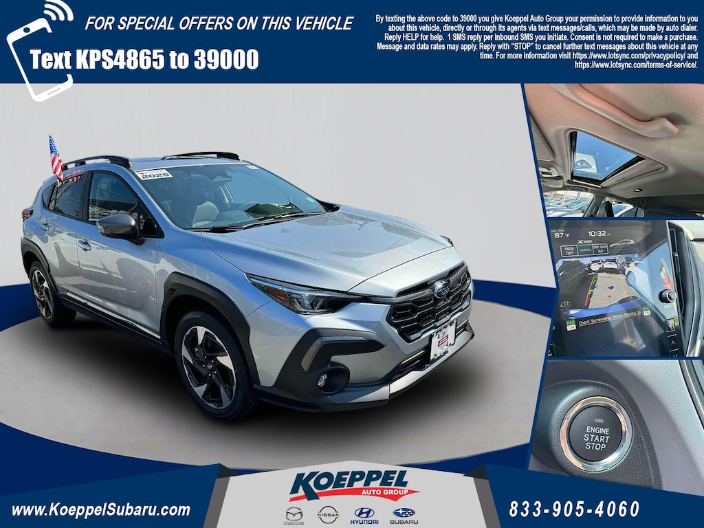 Used 2025 Subaru Crosstrek Limited SUV