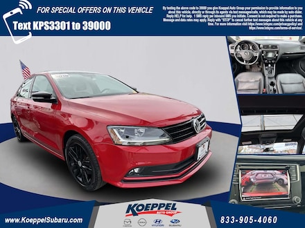 2018 Volkswagen Jetta 1.8T SE Sport Sedan 3VWD17AJ7JM243301
