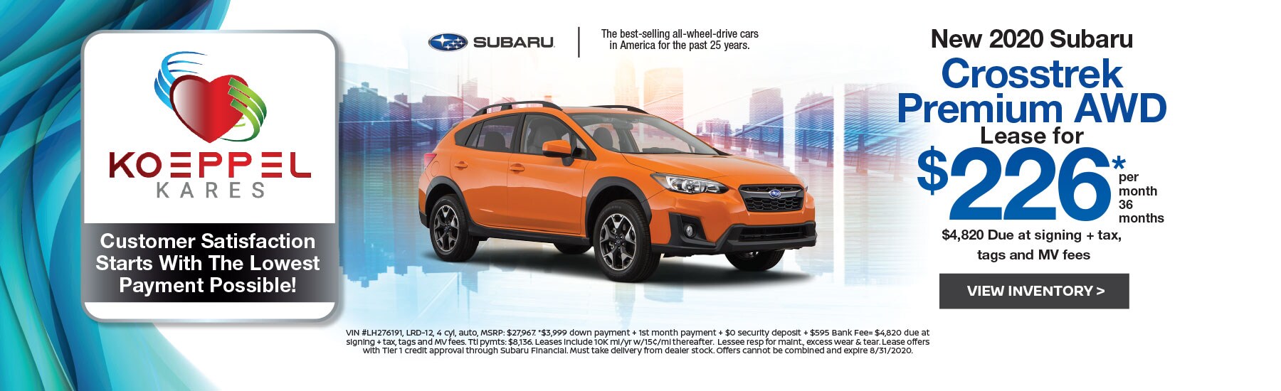 New Subaru & Used Car Dealer in Queens, NYC | Koeppel Subaru
