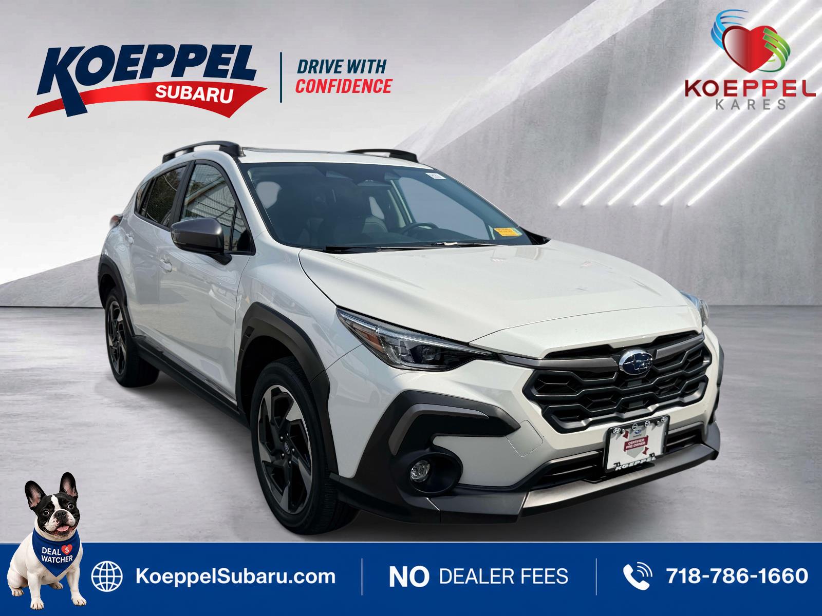 Featured Pre-owned  2024 Subaru Crosstrek Limited w/Moonroof SUV 4S4GUHN64R3711125 for sale in Long Island City, NY near Brooklyn