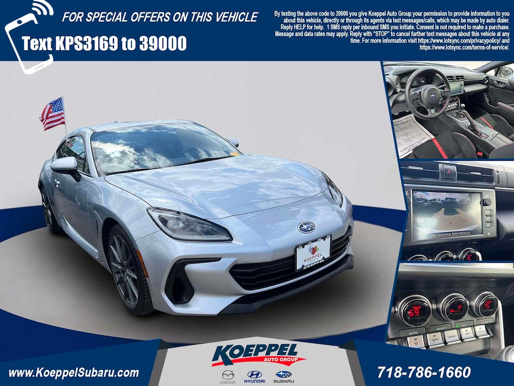Certified 2024 Subaru BRZ Coupe