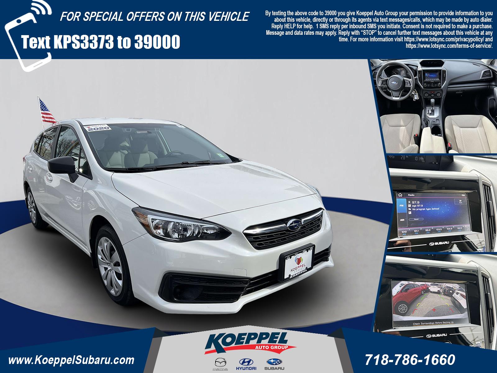 2020 Subaru Impreza Base