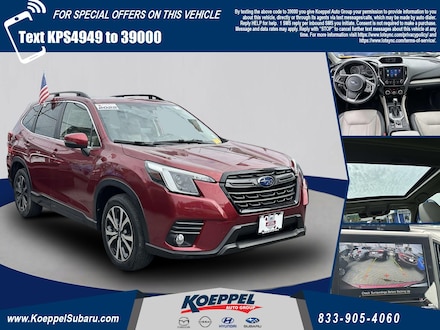 Featured Pre-owned  2022 Subaru Forester Limited SUV JF2SKANC1NH504949 for sale in Long Island City, NY near Brooklyn