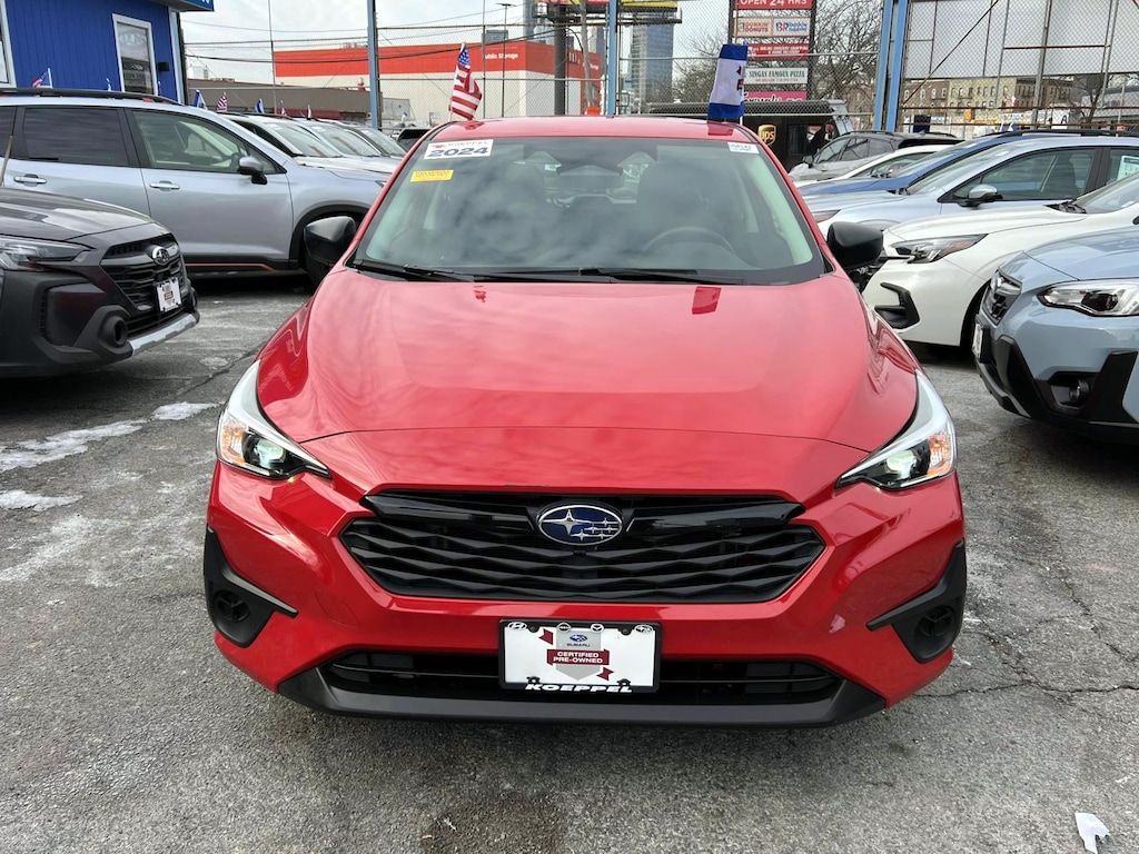 Certified 2024 Subaru Impreza Base Hatchback