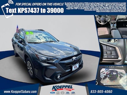 Featured Pre-owned  2025 Subaru Outback Premium SUV 4S4BTADC3S3107437 for sale in Long Island City, NY near Brooklyn