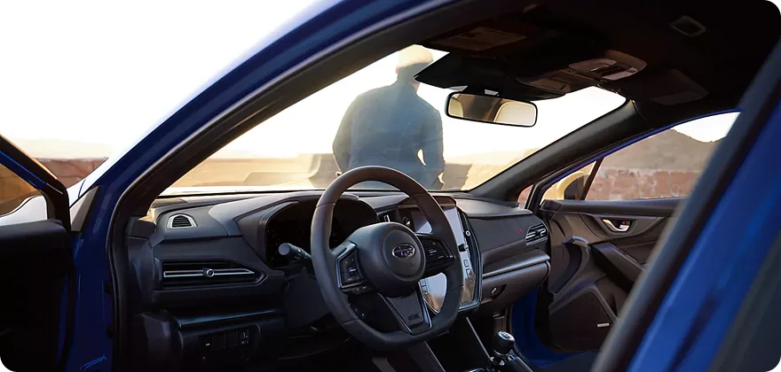 D-Shaped Steering Wheel and Quick-Ratio Dual-Pinion Steering