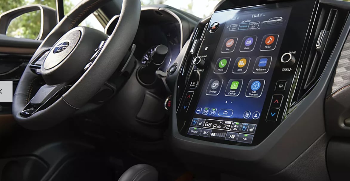 Subaru STARLINK available in modern Subaru vehicles