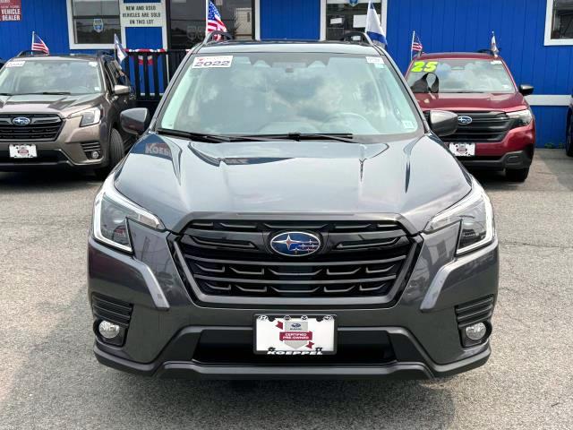 Certified 2022 Subaru Forester Premium with VIN JF2SKADC1NH474532 for sale in Long Island City, NY
