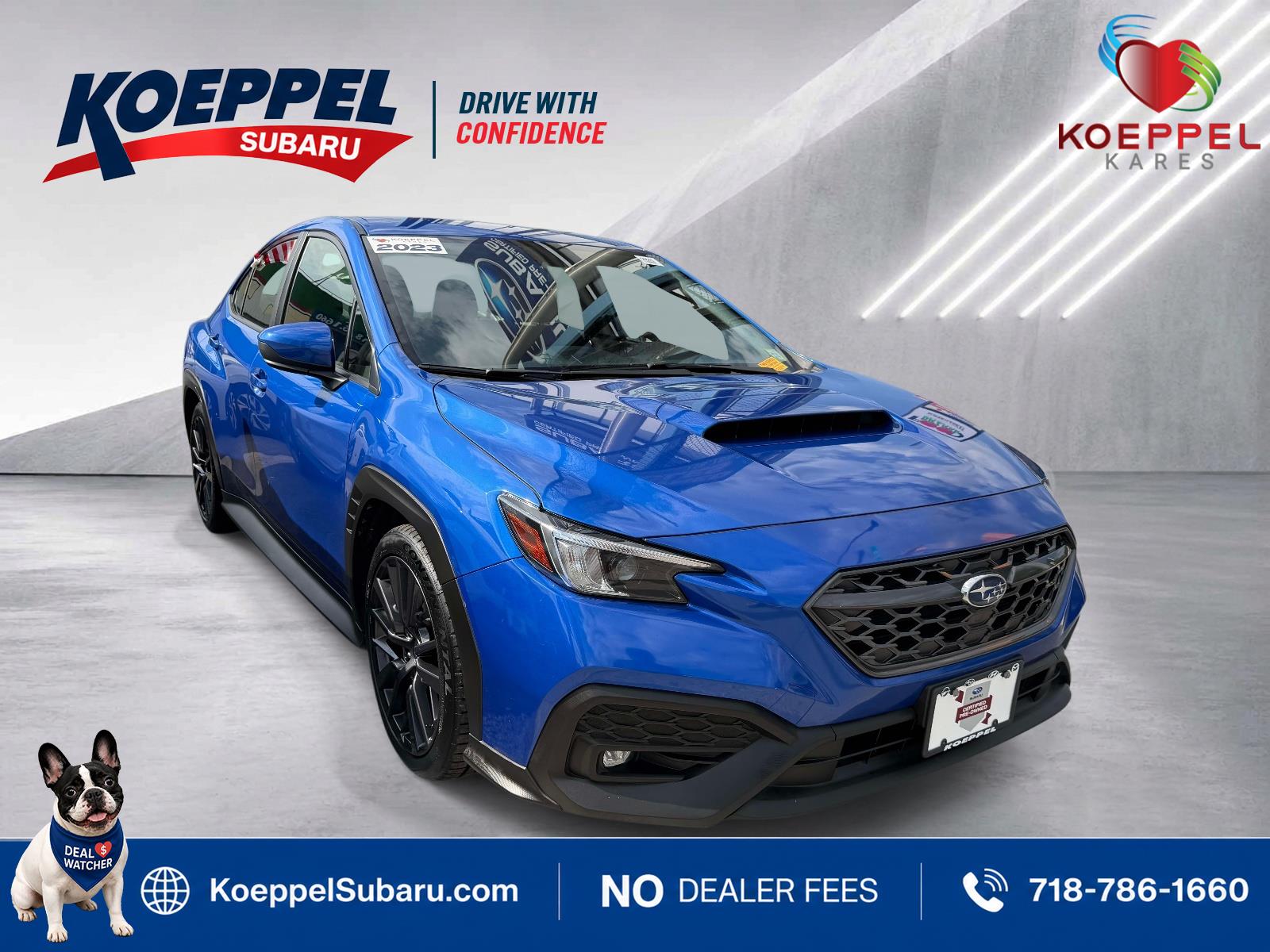 Certified 2023 Subaru WRX Premium Sedan