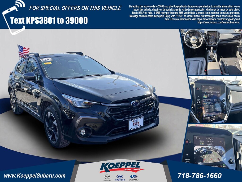 Certified 2024 Subaru Crosstrek Limited SUV