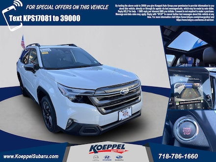 Featured Pre-owned  2025 Subaru Forester Limited SUV JF2SLSRD0SH421708 for sale in Long Island City, NY near Brooklyn