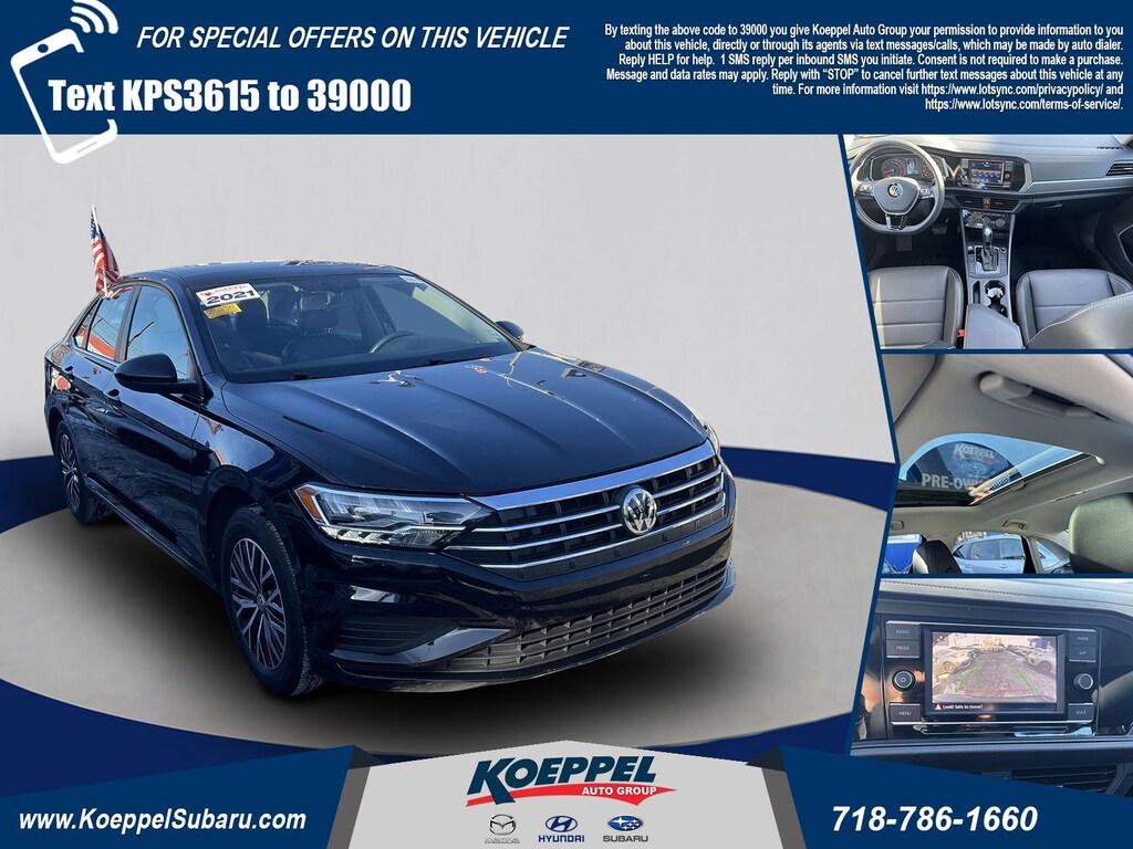 Used 2021 Volkswagen Jetta 1.4T SE Sedan