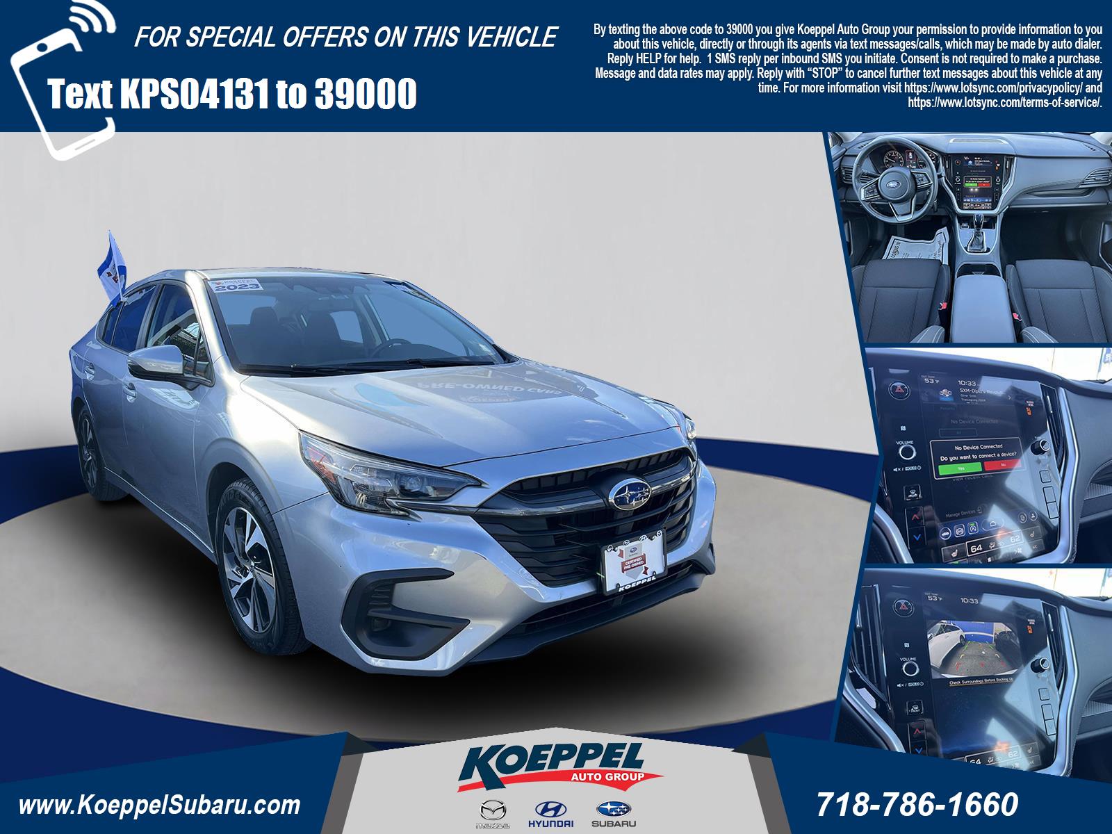 2023 Subaru Legacy Premium's photo