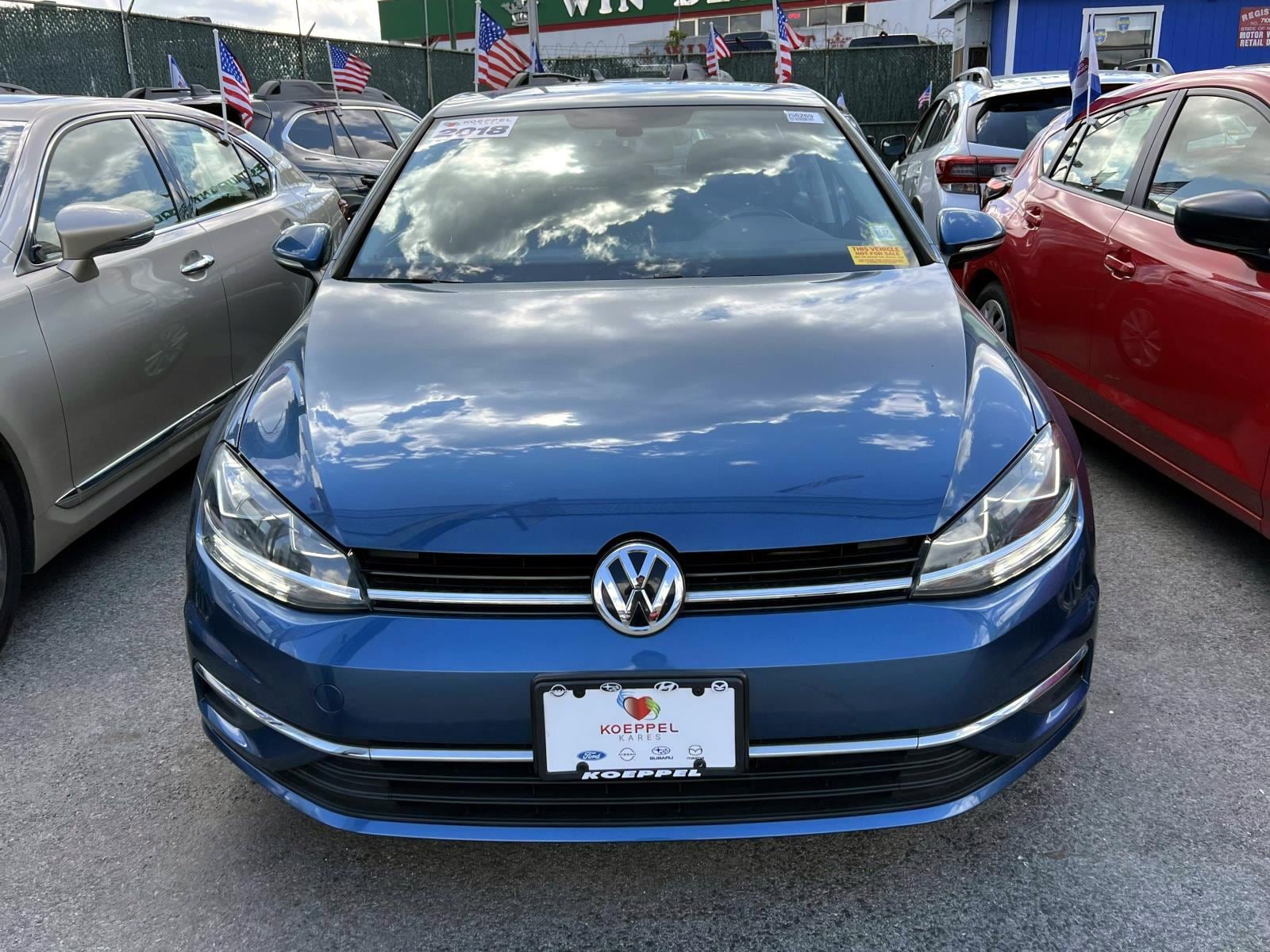 Used 2018 Volkswagen Golf S with VIN 3VWG17AU5JM251131 for sale in Long Island City, NY